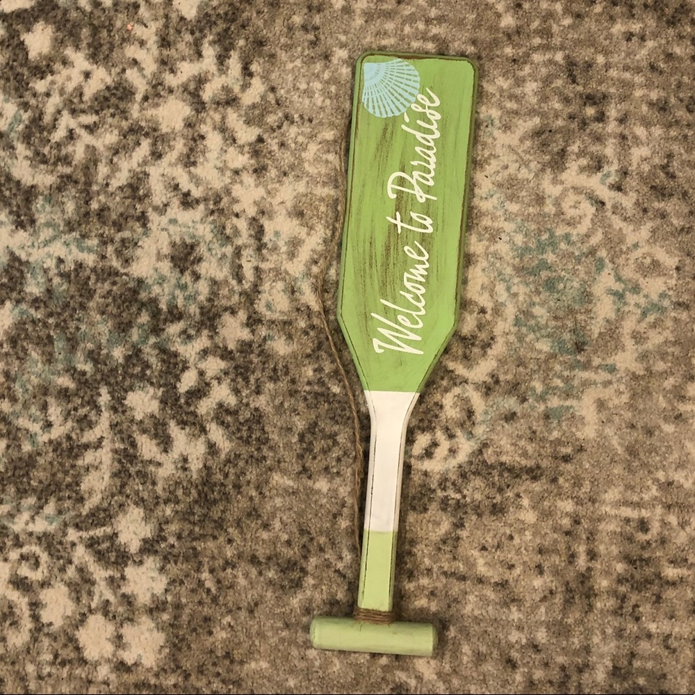 “Welcome to Paradise” Paddle
